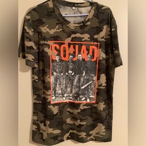 Camo horror squad T-shirt